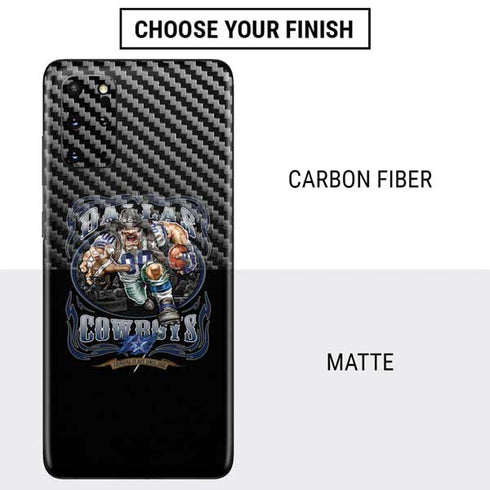 Liquid Blue NFL Dallas Cowboys Running Back Galaxy S20 Plus Skin